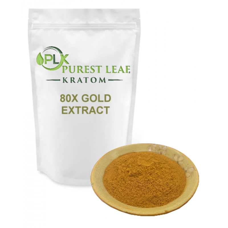 80X GOLD Maeng Da Kratom Extract