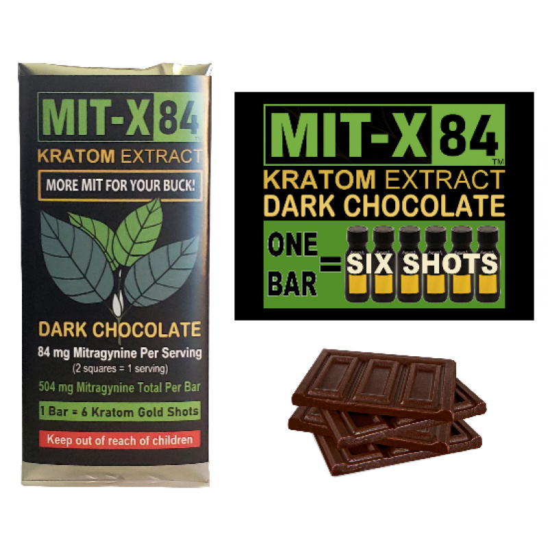 Great tasting Mit-X 84 Kratom Extract DARK CHOCOLATE