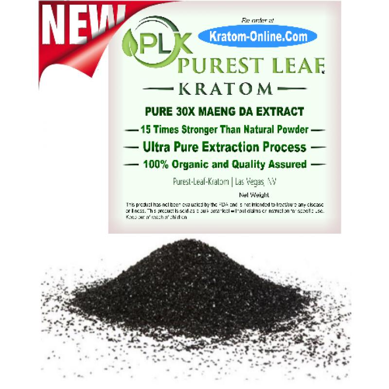 Buy Kratom Extract 30X Full Spectrum Maeng Da Mitragyna Extract