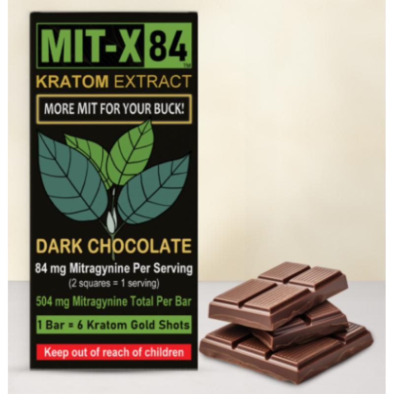 Great tasting Mit-X 84 Kratom Extract DARK CHOCOLATE