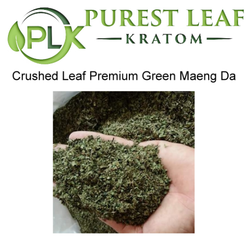 Premium Green Crushed Loose Leaf Maeng Da Kratom