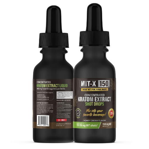 MIT-X 150 Concentrated Kratom Extract Drops!