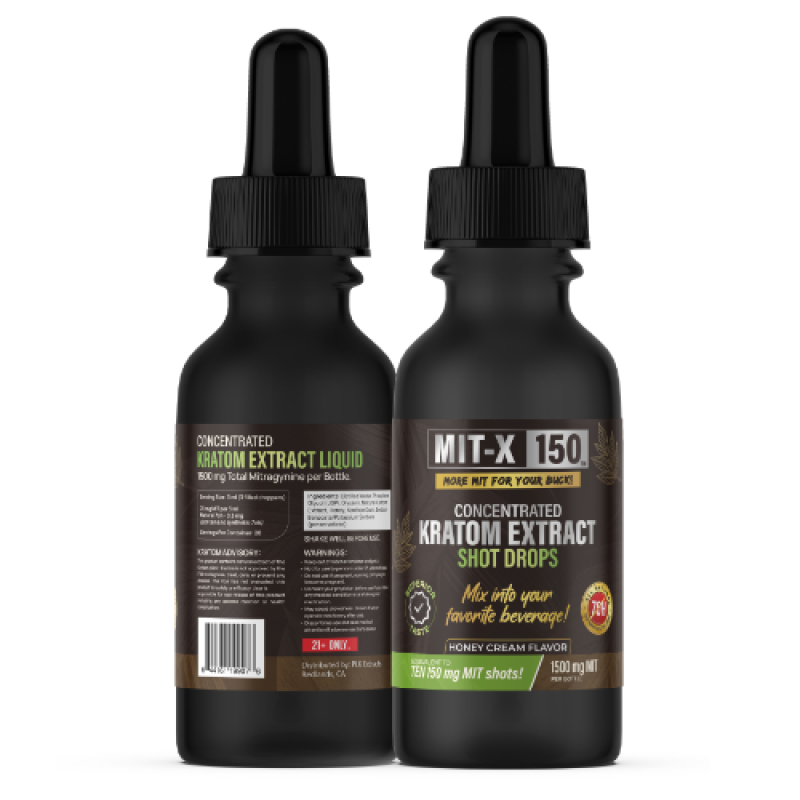 MIT-X 150 Concentrated Kratom Extract Drops!